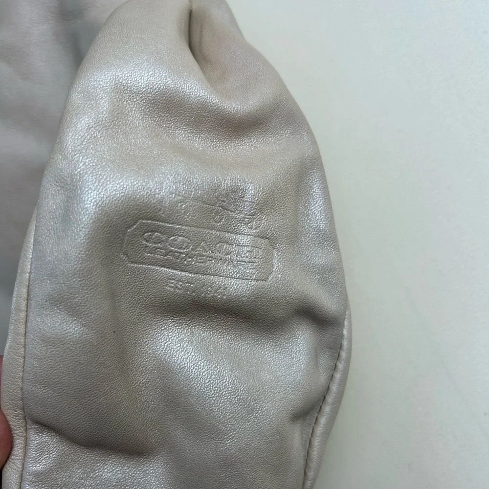 Coach Cream Shoulder Bag